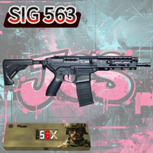 2026 New Unit SIG563 Metal Gearbox High End Gel Blaster Black/Sand