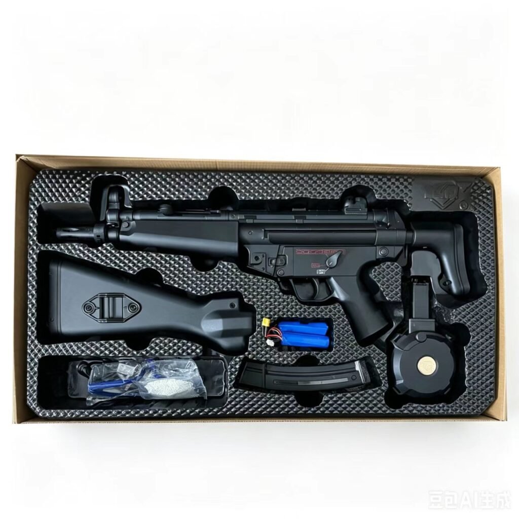 TianGong Brand MP5 V2 Three Design Unit High End Gel Blaster Black