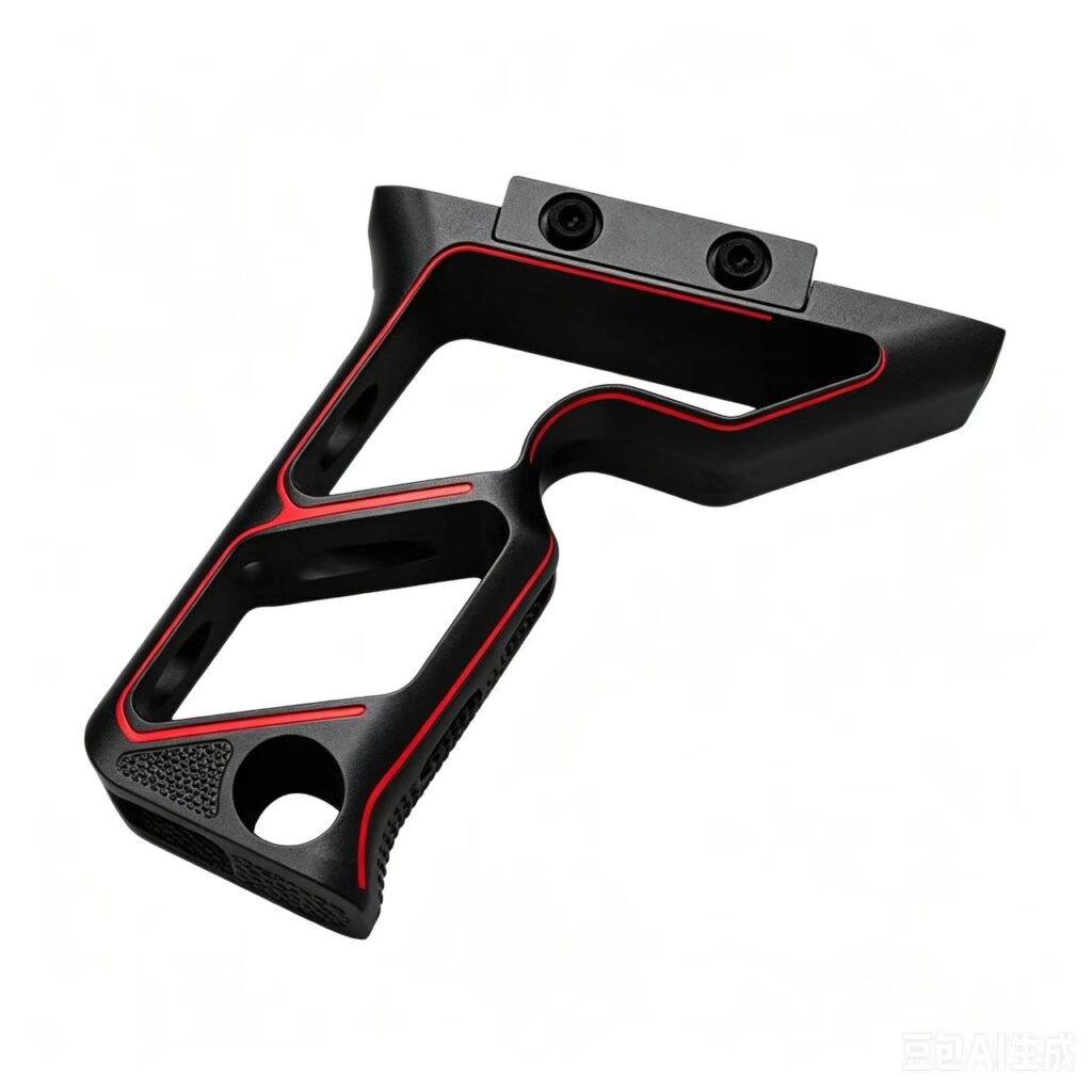 Tactical Skeletonized Metal Foregrip CNC Aluminum Lightweight Front Grip for 20mm Picatinny Rail Airsoft Hunting Accessories