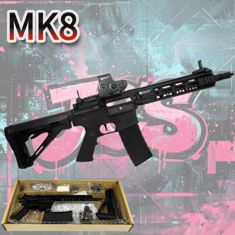 BoHan Brand MK8 V2 High End Gel Blaster Black/Sand - Image 2